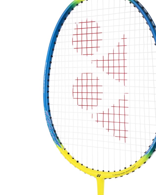 Badmintonová raketa Yonex NANOFLARE 100 YELLOW BLUE 3UG4