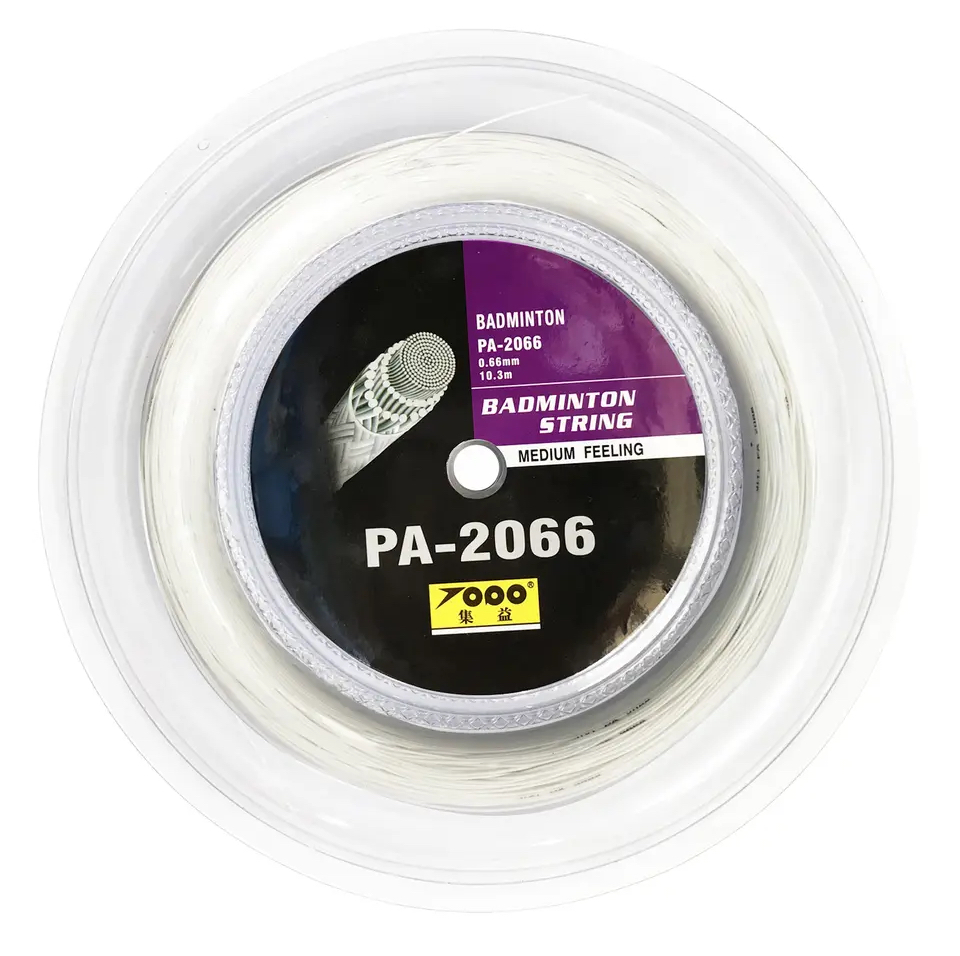 Badmintonový výplet PA 2066 0,66mm 200m bílý