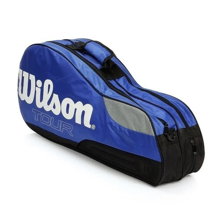 Tenisový bag na rakety Wilson modrý