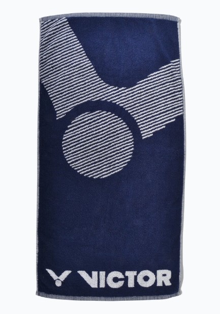 Badmintonový ručník Victor Bath Sheet navy blue 70x140 cm