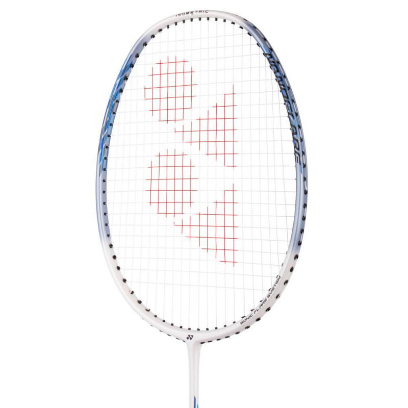 Badmintonová raketa Yonex NANOFLARE 001 CLEAR WHITE SAX 5UG4