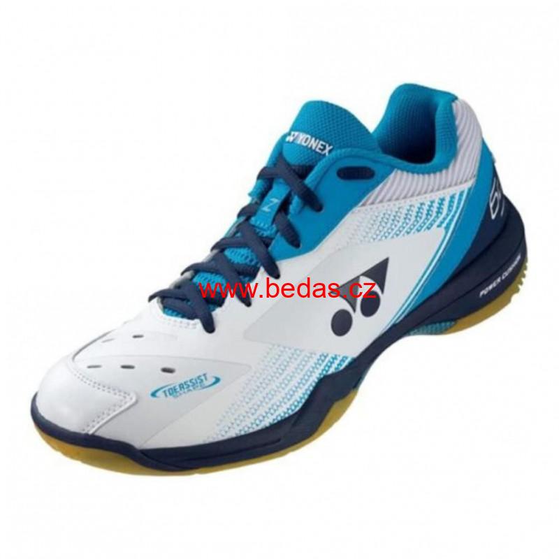 Boty na badminton YONEX PC 65 Z3 MEN WHITE OCEAN BLUE