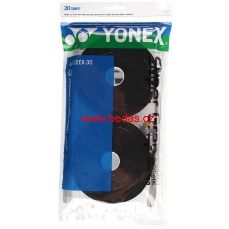 Omotávka na raketu Yonex SUPER GRAP AC102-30 30 ks BLACK