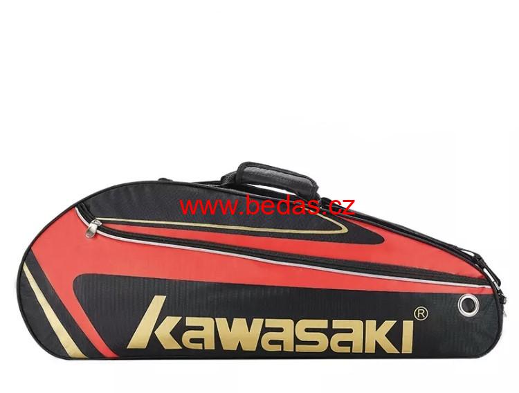 Badmintonový bag Kawasaki červeno-černý