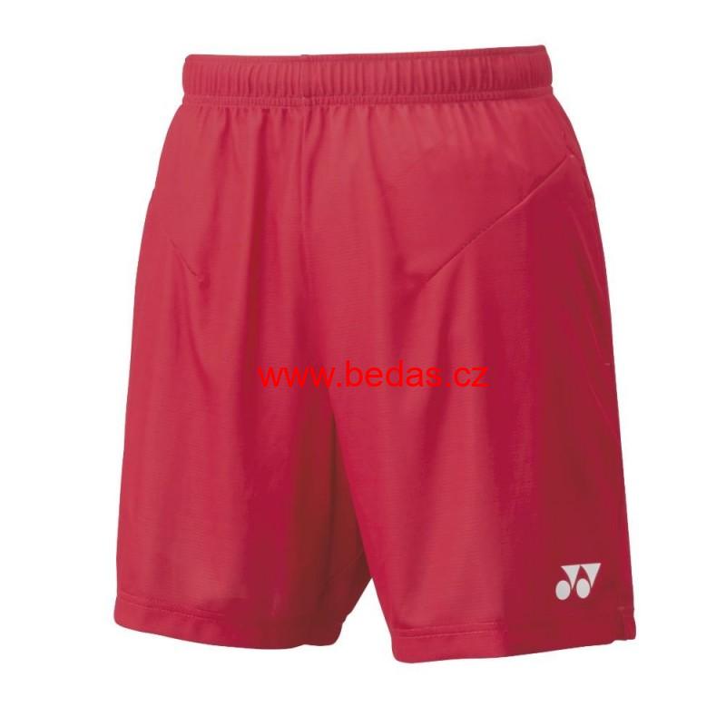 Kraťasy Yonex 15100 LTD KOLEKCE pánské červené