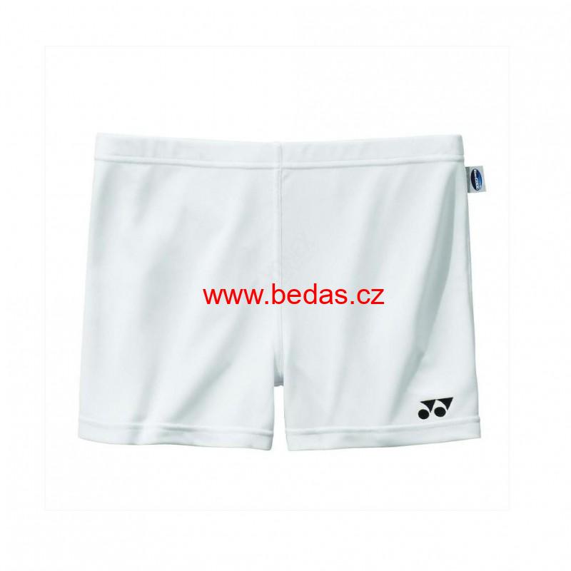 Elastické kraťasy Yonex 421 pod šaty bílé