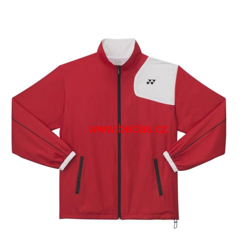 Tepláková bunda Yonex M 7462 červená