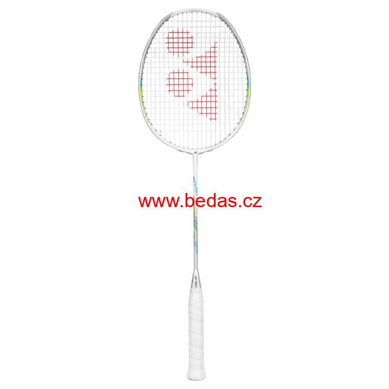 Badmintonová raketa Yonex NANOFLARE 555 MATTE WHITE 4UG4