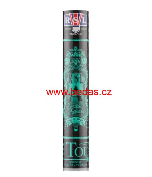 Badmintonové míče péřové RSL  Academy 12ks rychlost 77