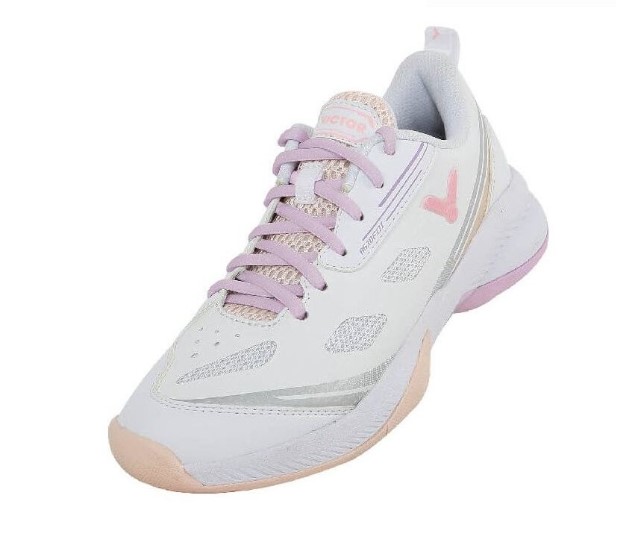 Boty na badminton VICTOR A610 F III white pink