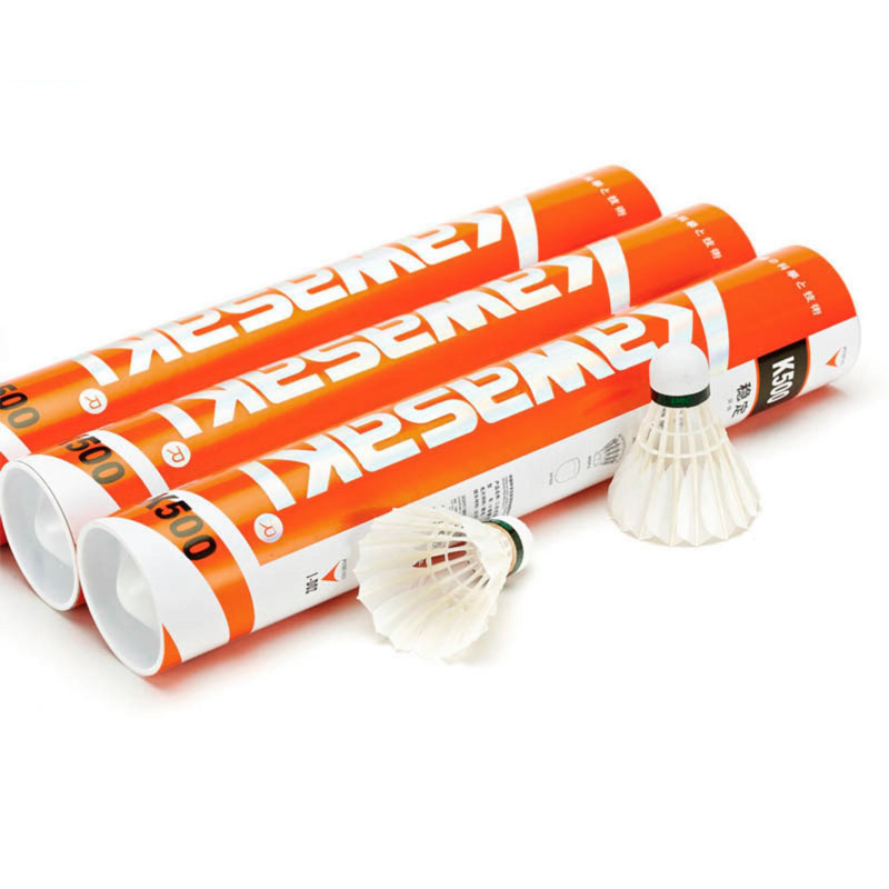 Badmintonové míče péřové Kawasaki King-Kong 500 12ks